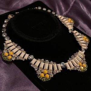 Studded collar necklace